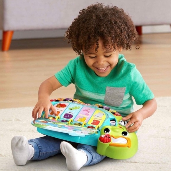 VTech Touch and Teach Sea Turtle Interactive Learning Book , Green - Picture 6 of 6